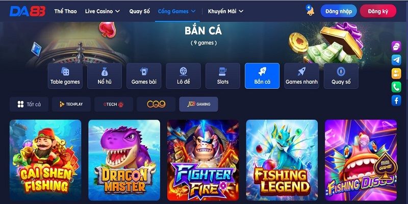 Đánh giá cơ bản về game bắn cá DA88