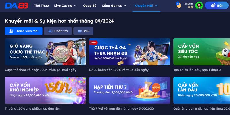 Nhiều khuyến mãi khủng cho anh em chơi casino thả ga